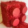 "Handmade" Bluiding Block Pinata Red Color For Building Block Themed Birthday Party Childrens