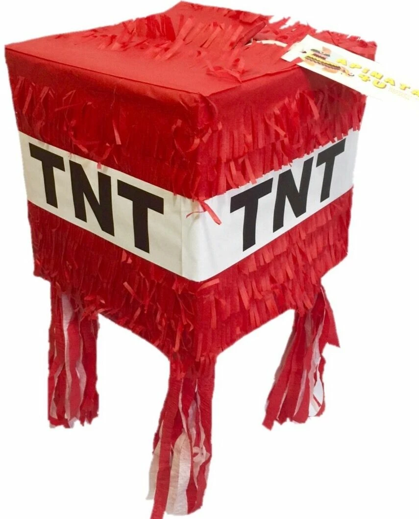 Childrens APINATA4U TNT Pinata Red Color Fully Assembled & Ready To Use Sale!!! 5 Childrens APINATA4U TNT Pinata Red Color Fully Assembled & Ready To Use Sale!!!