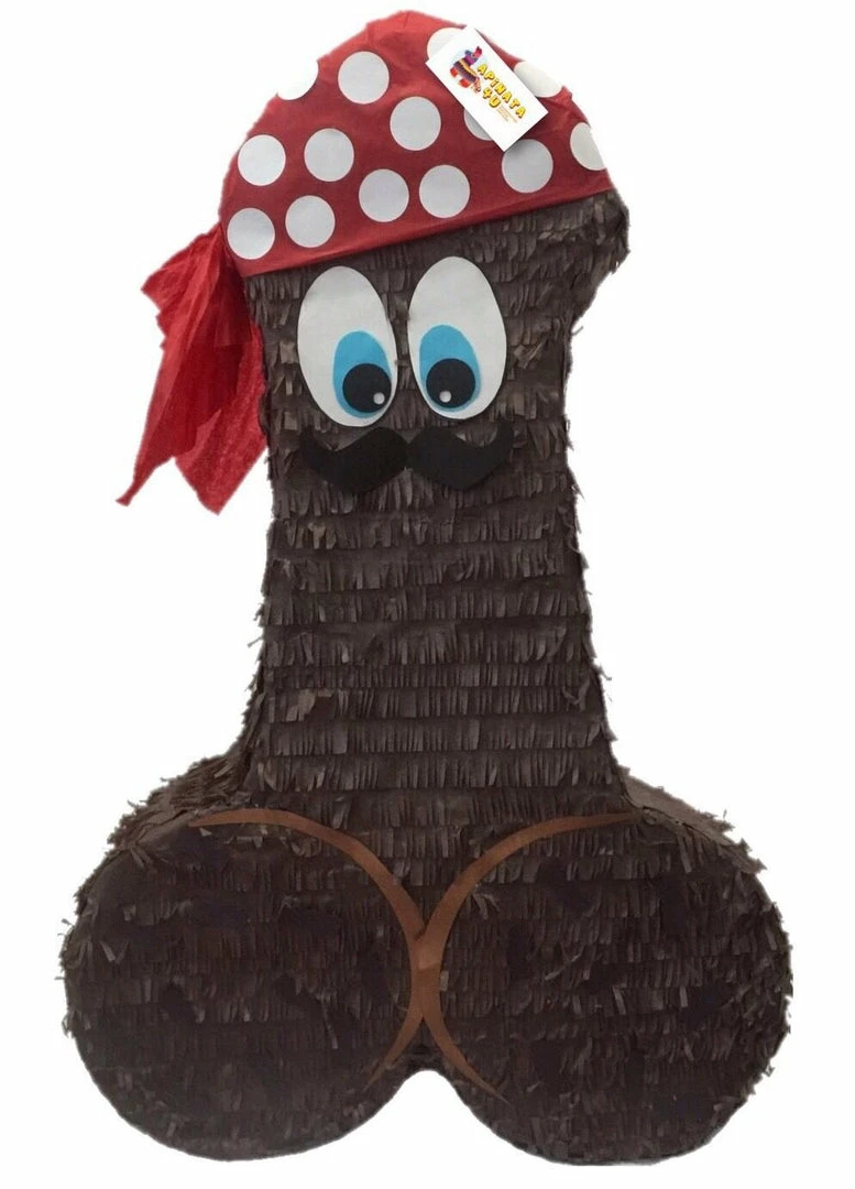 APINATA4U Pecker Pinata 24" Tall BrownReady To Ship Color Bachelor Bachelorette Party Favors Gag Gifts 3 APINATA4U Pecker Pinata 24" Tall BrownReady To Ship Color Bachelor Bachelorette Party Favors Gag Gifts