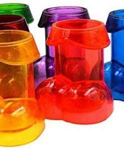 APINATA4U Adult Pinatas Cocktail Cup Penis Shot Glass For Bachelorette Party