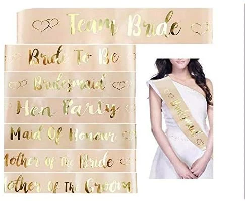 APINATA4U Bride To Be Belt Hen Night Girl Wedding Decoration With Gold Foil Adult Pinatas 5 APINATA4U Bride To Be Belt Hen Night Girl Wedding Decoration With Gold Foil Adult Pinatas