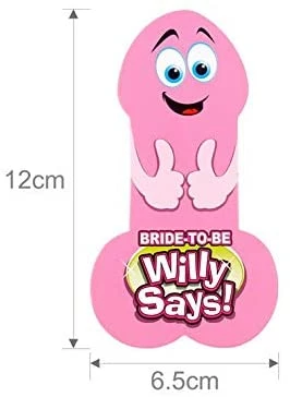 APINATA4U Adult Pinatas Bride To Be Willy Says! Adults Only Hens Night Bridal Bachelorette Party Fun Game Penis Game 5 APINATA4U Adult Pinatas Bride To Be Willy Says! Adults Only Hens Night Bridal Bachelorette Party Fun Game Penis Game