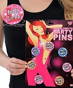 APINATA4U Bachelorette Party Pins For Fun | Hen Party Pins
