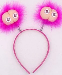 APINATA4U Funny Boobie Design Hair Band For Bachelorette Party Adult Pinatas