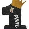 APINATA4U Large Number One Pinata Gold Crown Wild Theme