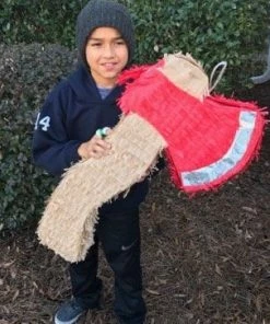 APINATA4U Axe Pinata For Lumberjack Red Color