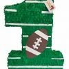 Childrens APINATA4U Large Green Number One Pinata American Football 24" Tall 2 Childrens APINATA4U Large Green Number One Pinata American Football 24" Tall