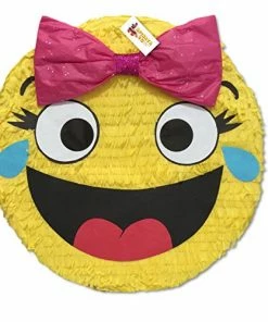 Childrens APINATA4U Girly Laughing Emoticon Pinata