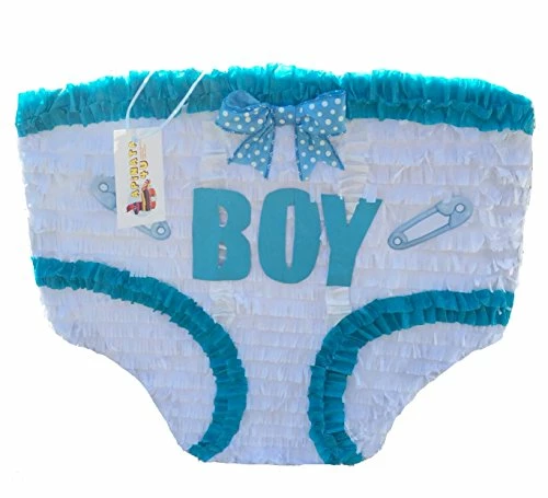 APINATA4U Baby Boy Diaper Pinata Baby Shower Party! 3 APINATA4U Baby Boy Diaper Pinata Baby Shower Party!