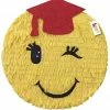 A Pinata 4 U Childrens APINATA4U Graduation Emoticon Pinata Red Cap 2020 Congrats Grad