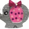 APINATA4U It's A Girl Pink And Gray Baby Elephant Pinata For Baby Shower Childrens 2 APINATA4U It's A Girl Pink And Gray Baby Elephant Pinata For Baby Shower Childrens