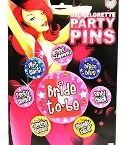 APINATA4U Bachelorette Party Pins For Fun | Hen Party Pins