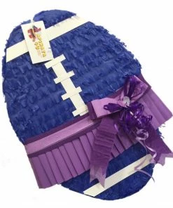 APINATA4U Gender Reveal Baby Shower Gender Reveal Football With Tutu Pinata