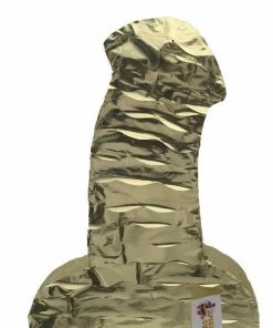 APINATA4U Large Pecker Pinata 24" Tall Curved Gold Color Adult Gag Gift Adult Pinatas