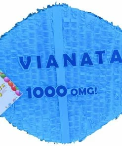 APINATA4U Adult Pinatas Adult Pinata Vianata 1000 OMG Funny Adult Gag Gift Blue Pill Still Standing