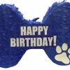 APINATA4U Happy Birthday Bone Pinata 20" Blue Color Childrens
