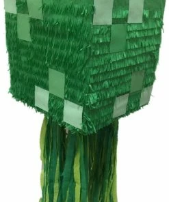 APINATA4U Green Box Pinata Handcrafted Custom Fully Assembled Ready To USE