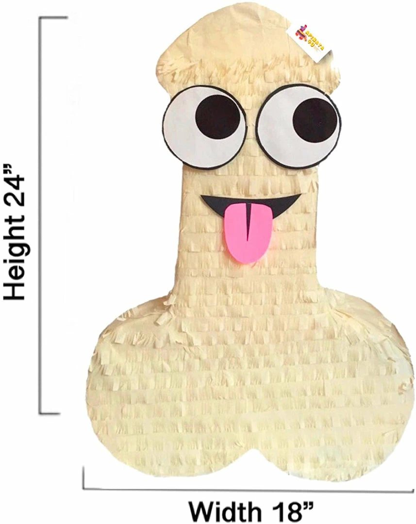 APINATA4U Adult Pinatas Ready To Ship Large Penis Adult Pinata Peek-a-Boo Tan Color 4 APINATA4U Adult Pinatas Ready To Ship Large Penis Adult Pinata Peek-a-Boo Tan Color