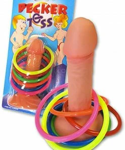 APINATA4U Adult Pinatas Pecker Ring Toss In Penis Shape Bachelorette Party Supplies Novelty Gag Gift