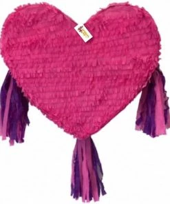 APINATA4U Large Pink Heart Pinata 19" Diva Party Favor, Teen Pinata