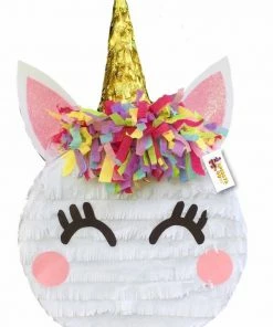 Childrens APINATA4U Small Unicorn Pinata Round Shape