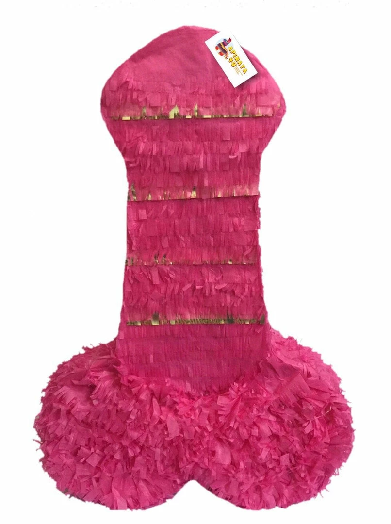 APINATA4U Pecker Pinata 24" Adult Gag Gift Hot Pink And Gold Adult Pinatas 3 APINATA4U Pecker Pinata 24" Adult Gag Gift Hot Pink And Gold Adult Pinatas