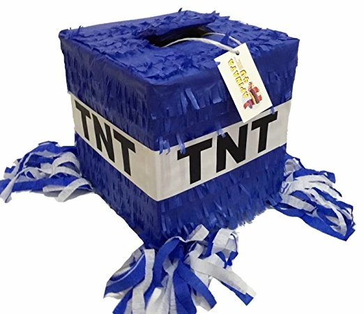 Blue TNT Pinata By APINATA4U 3 Blue TNT Pinata By APINATA4U