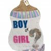 APINATA4U Gender Reveal Baby Shower Boy Or Girl Baby Bottle Gender Reveal Pinata Pull Strings Style