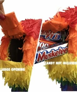 Adult Pinatas APINATA4U LLC - Large Penis Adult Pinata | Tan Colored Animated | Ideal For Bachelorette Party | Made With High Quality Cardboard | For Fun, Party & Game | Size - 2ft Approx | Easy To Use & Fill