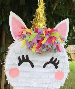Childrens APINATA4U Small Unicorn Pinata Round Shape