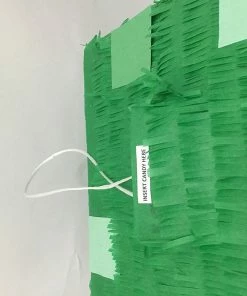 APINATA4U Green Box Pinata Handcrafted Custom Fully Assembled Ready To USE