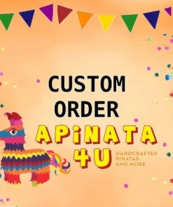 APINATA4U Custom Order For Kathryn Large Number Five Pinata Baseball Theme Childrens