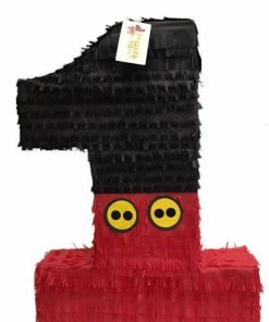 APINATA4U Large First Birthday Pinata Number One Pinata 24” Tall