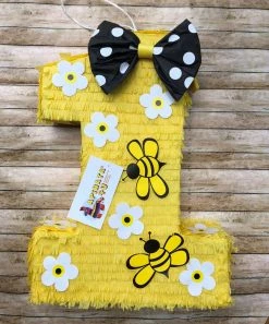 APINATA4U Childrens Large Number One Pinata Bumblebee Theme