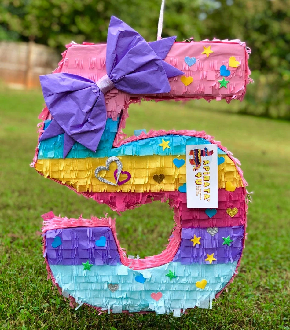APINATA4U Large Number Five Pinata Fifth Birthday 4 APINATA4U Large Number Five Pinata Fifth Birthday