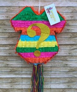 APINATA4U Fiesta Themed Gender Reveal Onesie Pinata Gender Reveal Pinata NiÃ±o NiÃ±a Muchacho Muchacha Gender Reveal Baby Shower