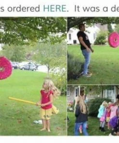 APINATA4U Strawberry Doughnut Pinata 13 APINATA4U Strawberry Doughnut Pinata