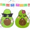 APINATA4U Childrens Sale! 2-SidedAvocado Pinata 24" Tall Señor Señorita