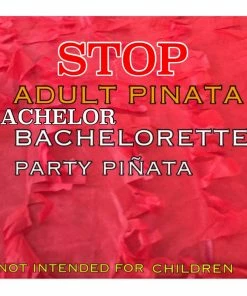 APINATA4U Pecker Pinata With Mustache 24” Tall Gift Bachelor Party Bachelorette Fiesta Novelty Gift