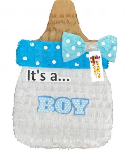 APINATA4U Gender Reveal Baby Shower Boy Baby Bottle Pinata, It's A Boy! Boy Baby Shower Baby Boy Party