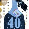 APINATA4U Other Custom Themes Pinatas Champagne Bottle Piñata 40th Birthday Over The Hill Party Oh Sh*t You Are Old Themed
