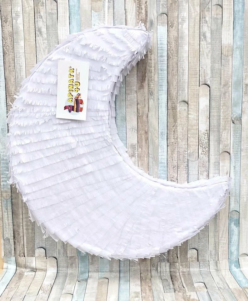 APINATA4U Sale! Large Ready To Ship Crescent Moon Piñata Wedding Piñata Bride To Be Bridal Shower Party To The Moon And Back Theme Birthday Childrens 4 APINATA4U Sale! Large Ready To Ship Crescent Moon Piñata Wedding Piñata Bride To Be Bridal Shower Party To The Moon And Back Theme Birthday Childrens