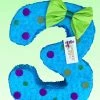 APINATA4U Childrens Large Number Three Piñata Third Birthday Party Supplies Green Blue Purple Third Birthday Photo Prop 2 APINATA4U Childrens Large Number Three Piñata Third Birthday Party Supplies Green Blue Purple Third Birthday Photo Prop