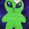 APINATA4U Large Ready To Ship Green Alien Piñata 24” Tall Out Of This World Theme Party Alien Party Supplies